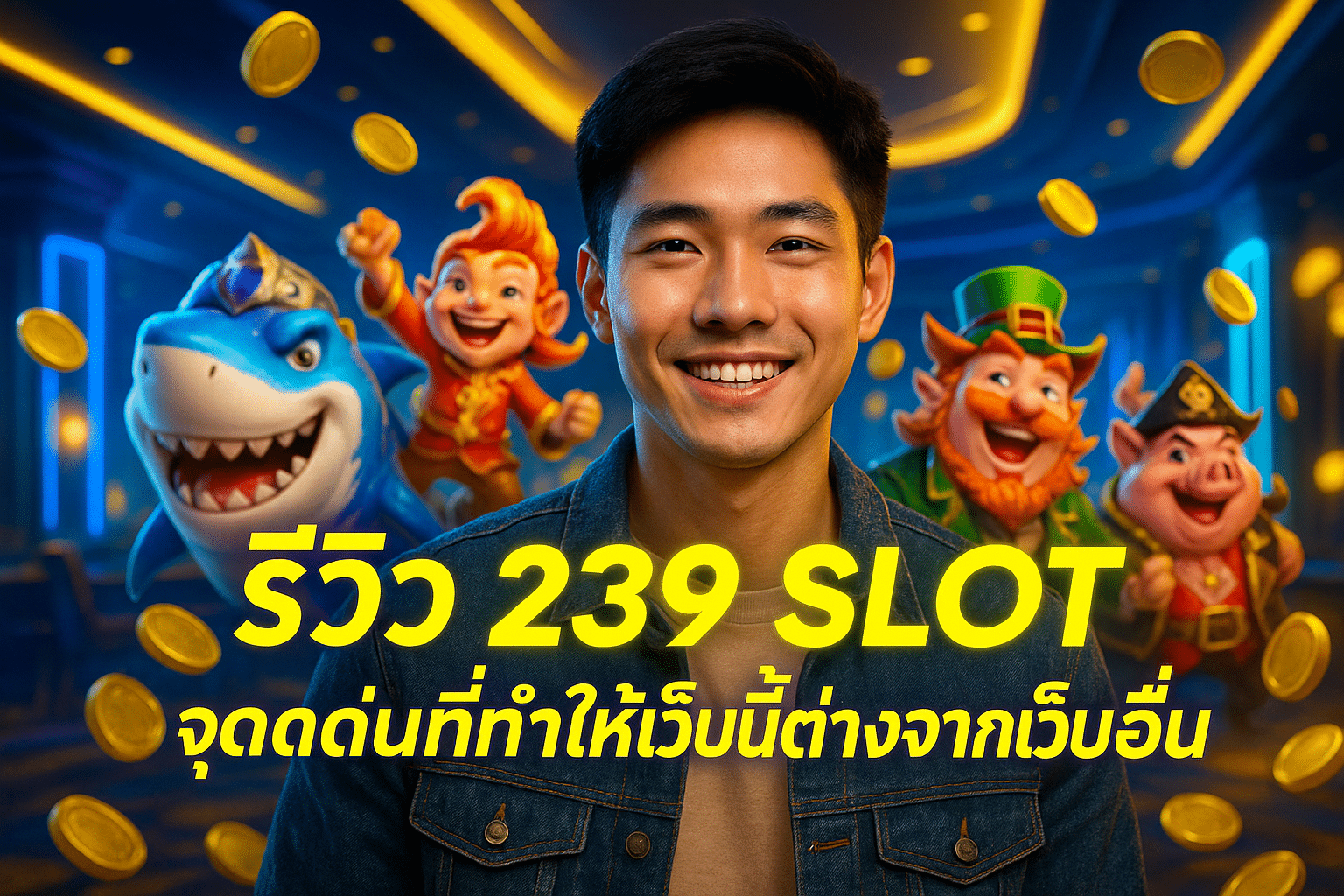 รีวิว 239 SLOT ‒ จุดเด่นที่ทำให้เว็บนี้ต่างจากเว็บอื่น