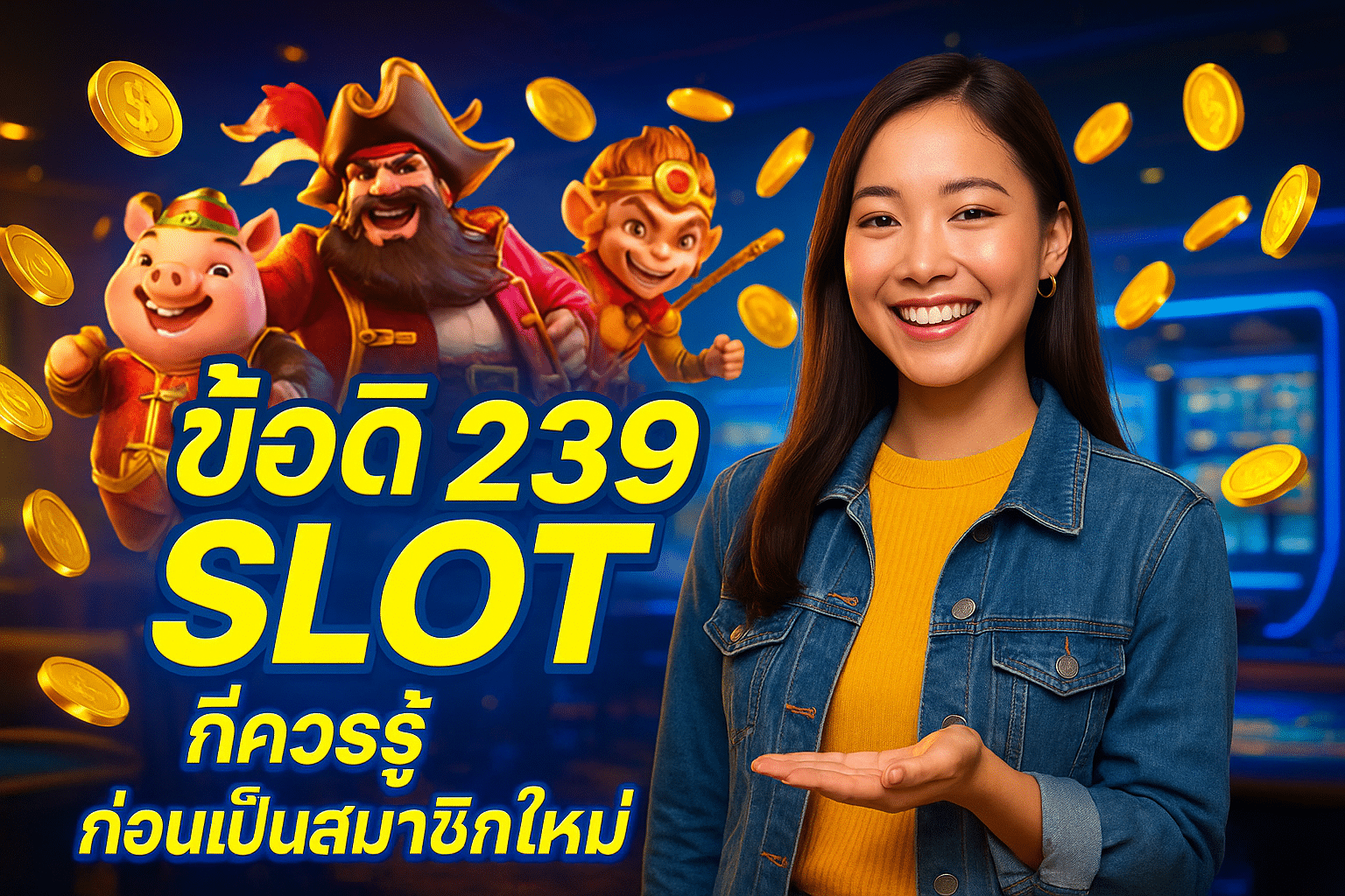 ข้อดี 239 SLOT ที่ควรรู้ก่อนเป็นสมาชิกใหม่