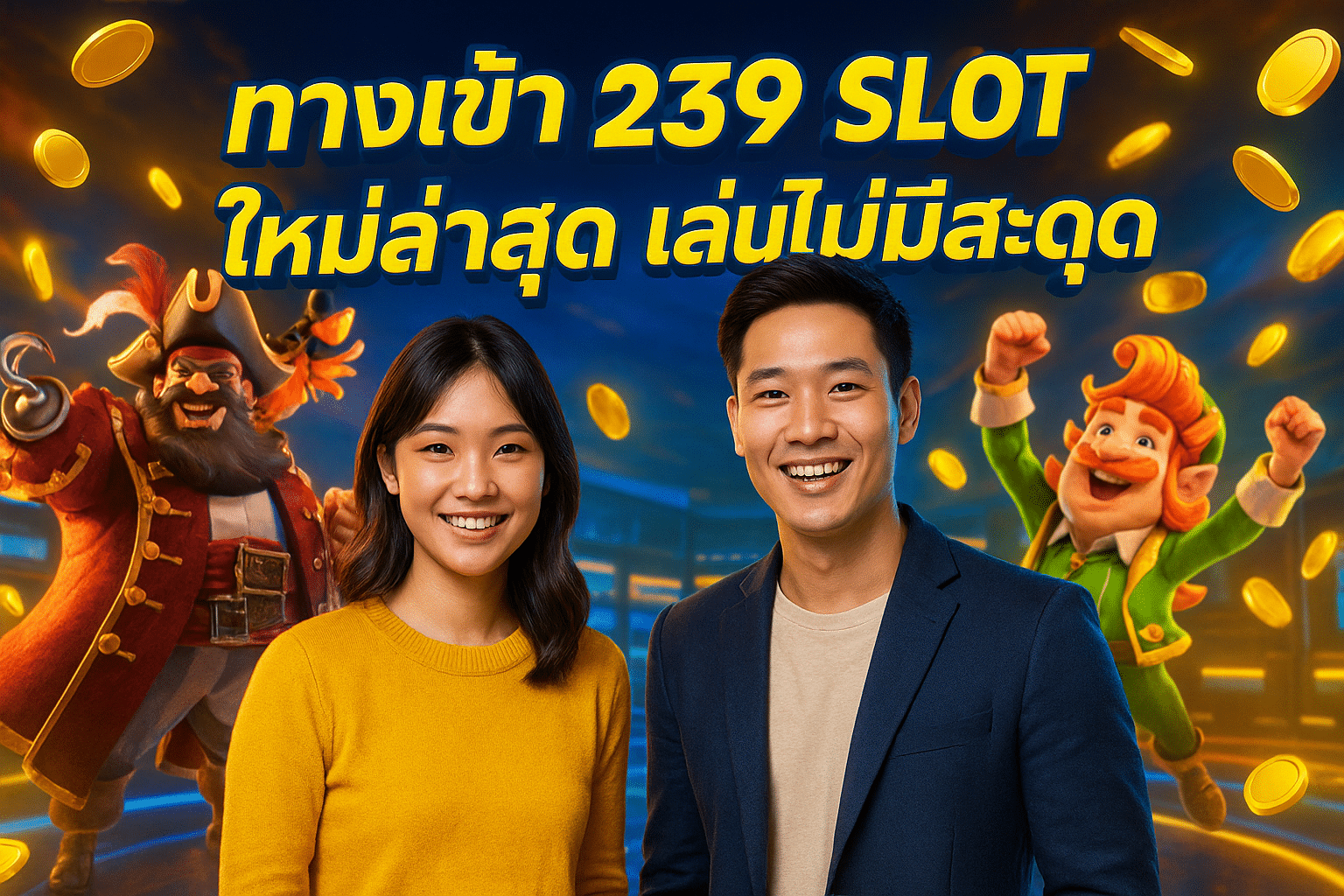 ทางเข้า 239 SLOT ใหม่ล่าสุด เล่นไม่มีสะดุด
