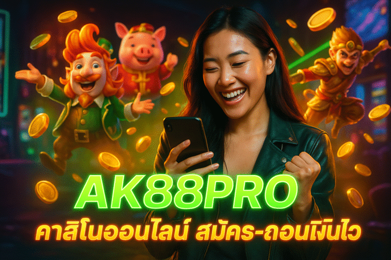 AK88PRO คาสิโนออนไลน์ สมัคร-ถอนเงินไว